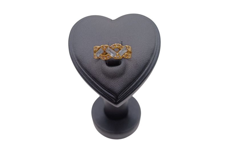 Anillo de oro de 18k. de segunda mano. Joyería de ocasión | ROYALHYSTERIA
