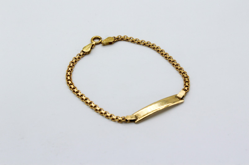 Esclava de oro de 18k. de segunda mano. Joyería de ocasión | ROYALHYSTERIA