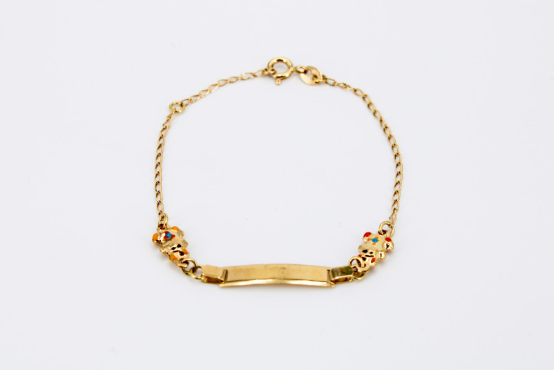 Esclava de oro de 18k. de segunda mano. Joyería de ocasión | ROYALHYSTERIA