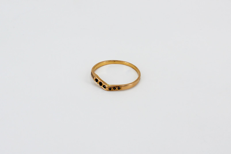 Anillo de oro de 18k. de segunda mano. Joyería de ocasión | ROYALHYSTERIA