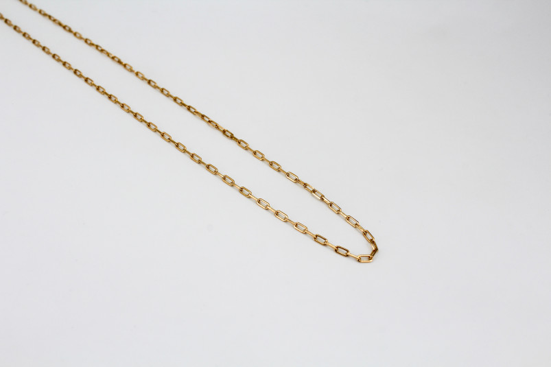 Cadena de oro de 18k. de segunda mano. Joyería de ocasión | ROYALHYSTERIA