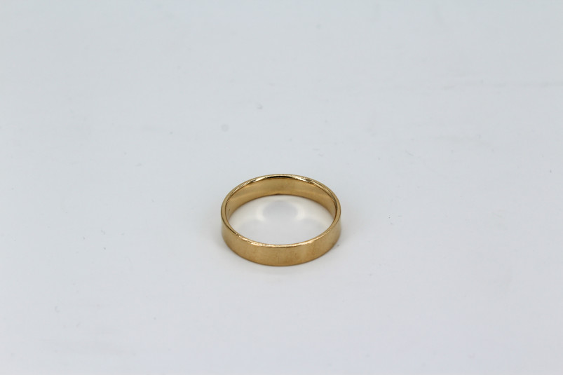 Alianza de oro de 18k. de segunda mano. Joyería de ocasión | ROYALHYSTERIA