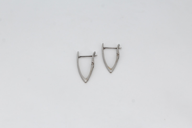 Aro de oro blanco de 18k. de segunda mano. Joyería de ocasión | ROYALHYSTERIA