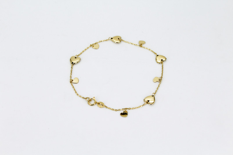 Pulsera de oro de 18k. de segunda mano. Joyería de ocasión | ROYALHYSTERIA