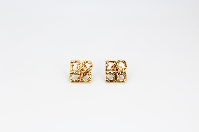 Pendiente de oro de 18k. de segunda mano. Joyería de ocasión | ROYALHYSTERIA