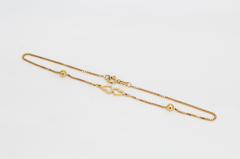 Pulsera de oro de 18k. de segunda mano. Joyería de ocasión | ROYALHYSTERIA