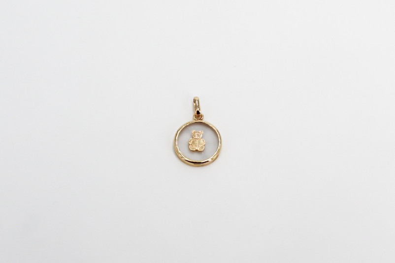 Colgante de oro de 18k. de segunda mano. Joyería de ocasión | ROYALHYSTERIA