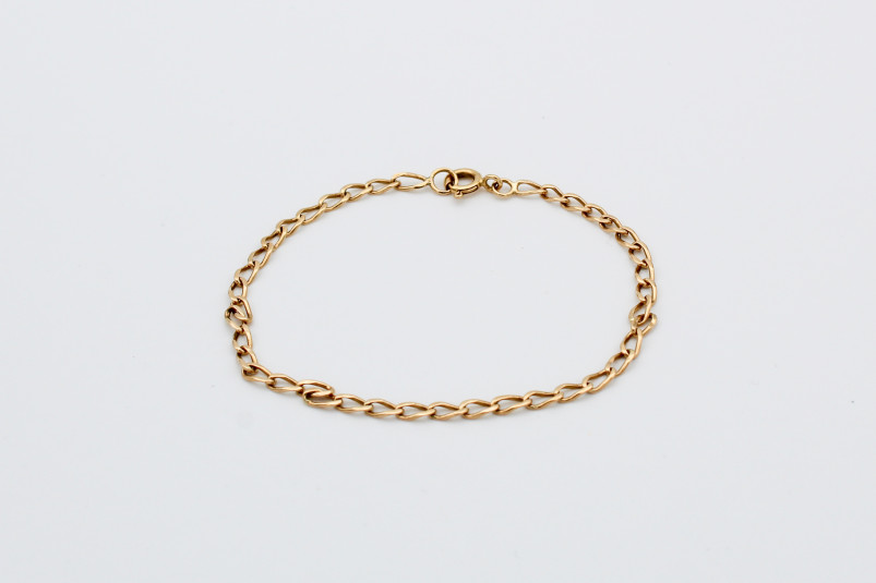 Pulsera de oro de 18k. de segunda mano. Joyería de ocasión | ROYALHYSTERIA