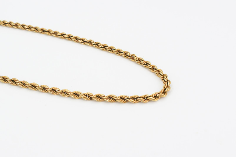 Cadena de oro de 18k. de segunda mano. Joyería de ocasión | ROYALHYSTERIA