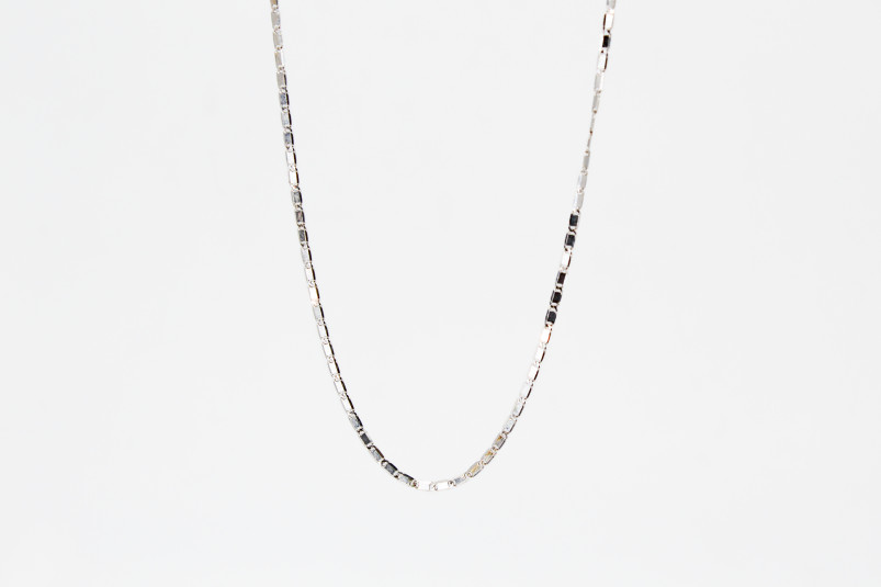 Cadena de oro blanco de 18k. de segunda mano. Joyería de ocasión | ROYALHYSTERIA