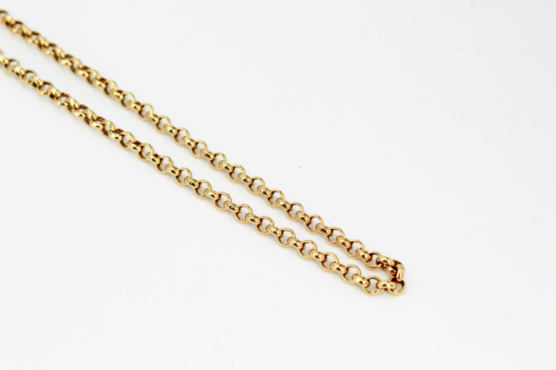 Cadena de oro de 18k. de segunda mano. Joyería de ocasión | ROYALHYSTERIA