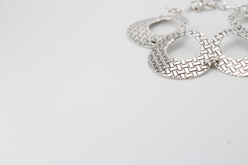 Pulsera de plata  de 925. de segunda mano. Joyería de ocasión | ROYALHYSTERIA