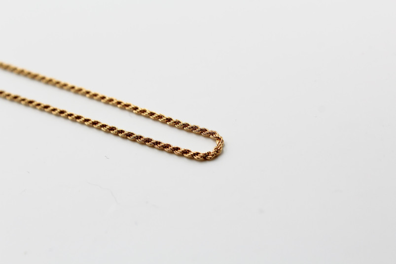 Cadena de oro de 18k. de segunda mano. Joyería de ocasión | ROYALHYSTERIA