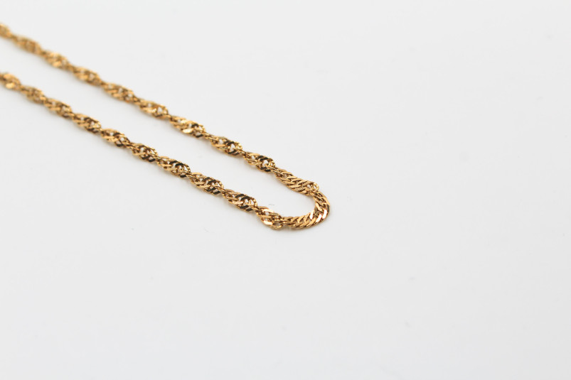 Cadena de oro de 18k. de segunda mano. Joyería de ocasión | ROYALHYSTERIA
