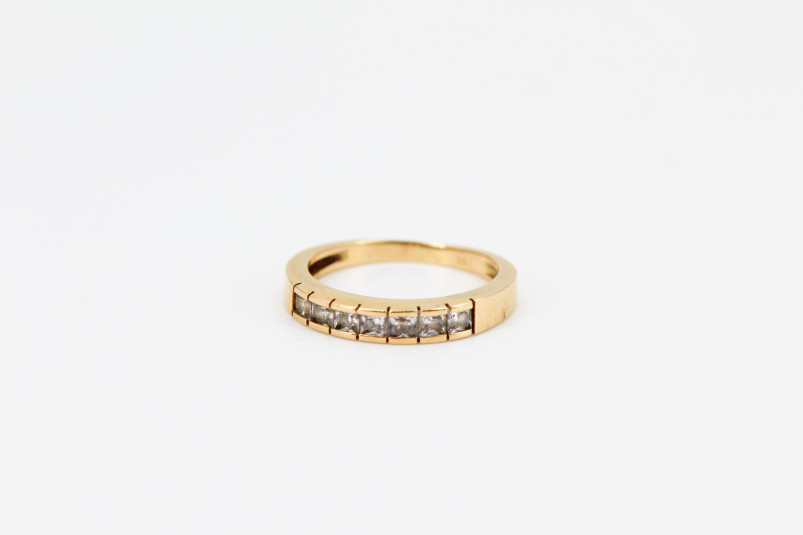 Anillo de oro de 18k. de segunda mano. Joyería de ocasión | ROYALHYSTERIA