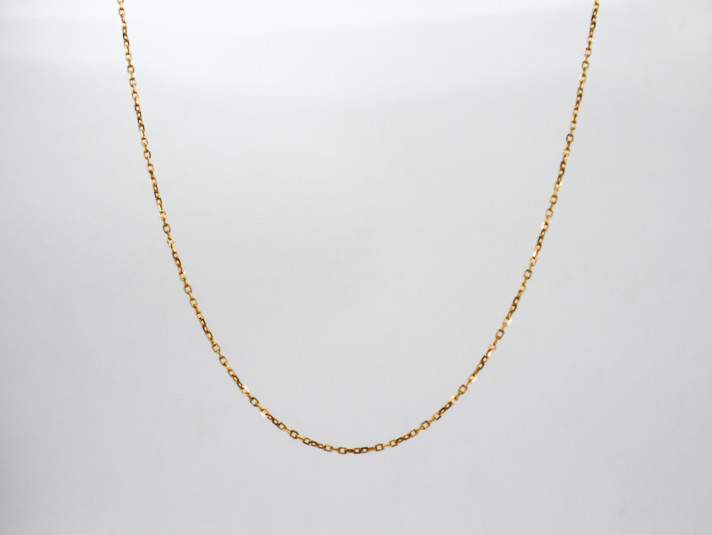 Cadena de oro de 18k. de segunda mano. Joyería de ocasión | ROYALHYSTERIA