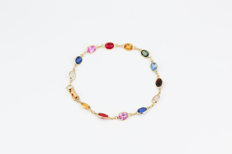 Pulsera de oro de 18k. de segunda mano. Joyería de ocasión | ROYALHYSTERIA