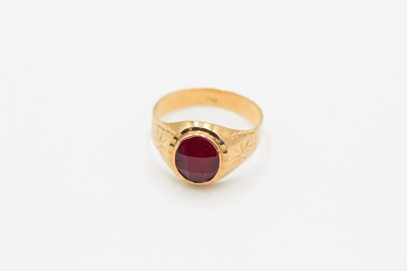 Solitario de oro de 18k. de segunda mano. Joyería de ocasión | ROYALHYSTERIA