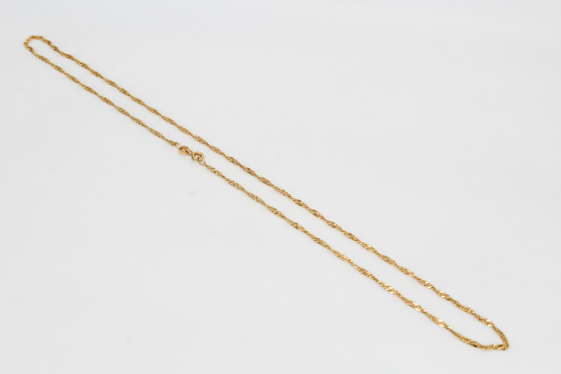 Cadena de oro de 18k. de segunda mano. Joyería de ocasión | ROYALHYSTERIA