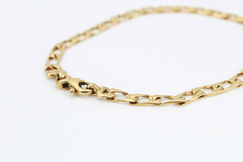 Pulsera de oro de 18k. de segunda mano. Joyería de ocasión | ROYALHYSTERIA