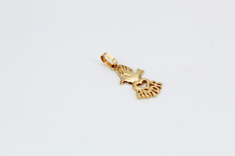 Colgante de oro de 18k. de segunda mano. Joyería de ocasión | ROYALHYSTERIA