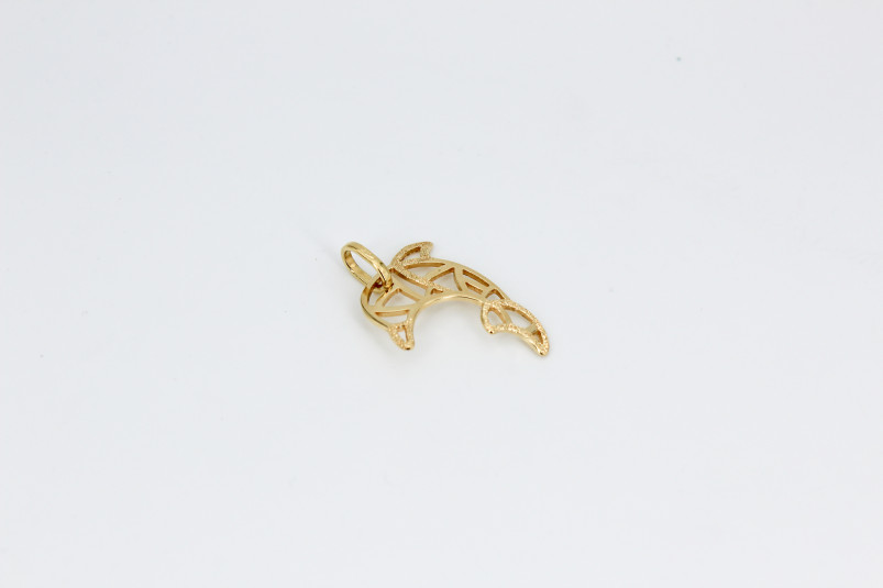 Colgante de oro de 18k. de segunda mano. Joyería de ocasión | ROYALHYSTERIA