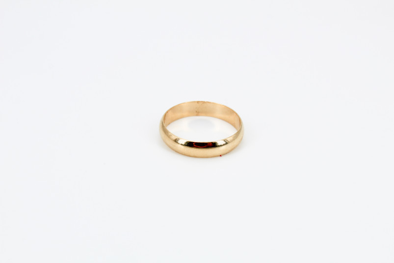Alianza de oro de 18k. de segunda mano. Joyería de ocasión | ROYALHYSTERIA