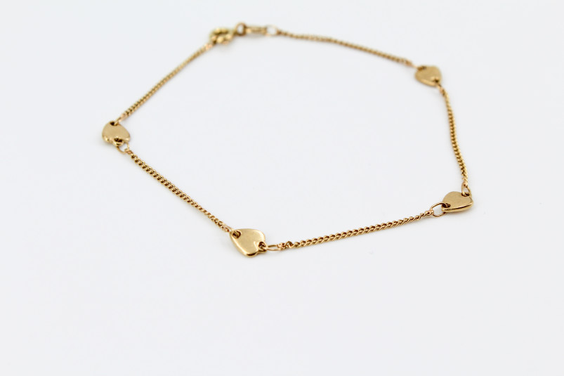 Pulsera de oro de 18k. de segunda mano. Joyería de ocasión | ROYALHYSTERIA