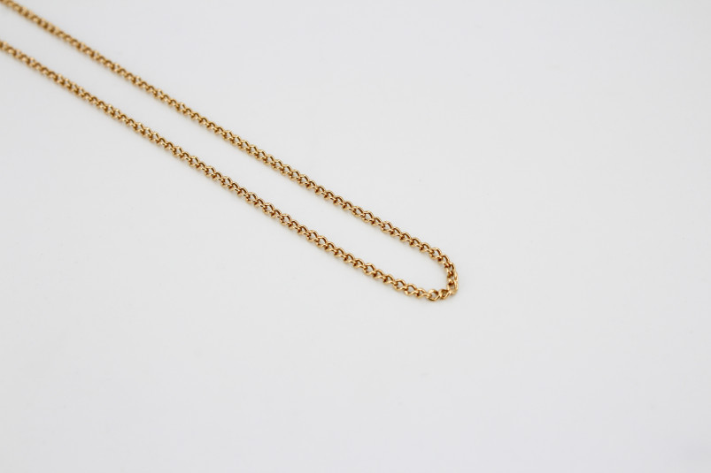 Cadena de oro de 18k. de segunda mano. Joyería de ocasión | ROYALHYSTERIA