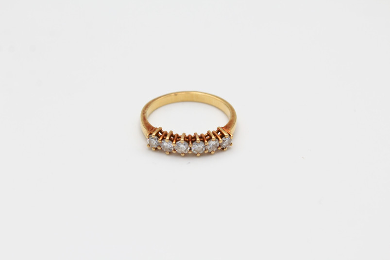 Anillo de oro de 18k. de segunda mano. Joyería de ocasión | ROYALHYSTERIA