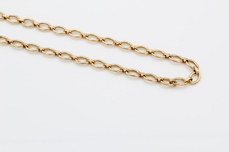 Cadena de oro de 18k. de segunda mano. Joyería de ocasión | ROYALHYSTERIA