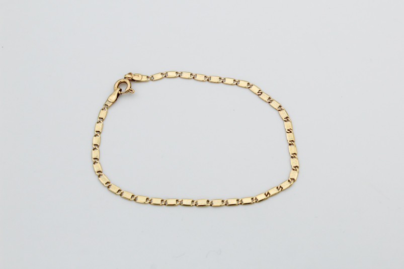 Pulsera de oro de 18k. de segunda mano. Joyería de ocasión | ROYALHYSTERIA