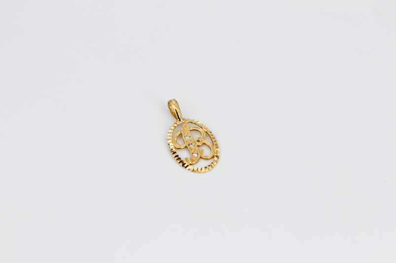 Colgante de oro de 18k. de segunda mano. Joyería de ocasión | ROYALHYSTERIA