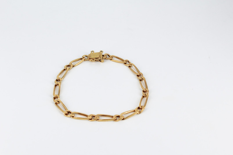 Pulsera de oro de 18k. de segunda mano. Joyería de ocasión | ROYALHYSTERIA