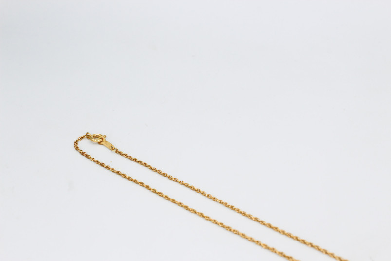 Cadena de oro de 18k. de segunda mano. Joyería de ocasión | ROYALHYSTERIA