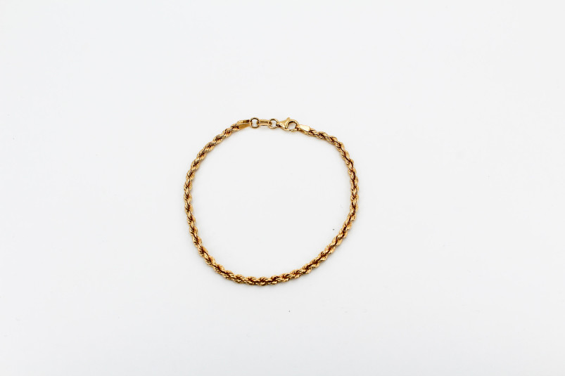 Pulsera de oro de 18k. de segunda mano. Joyería de ocasión | ROYALHYSTERIA