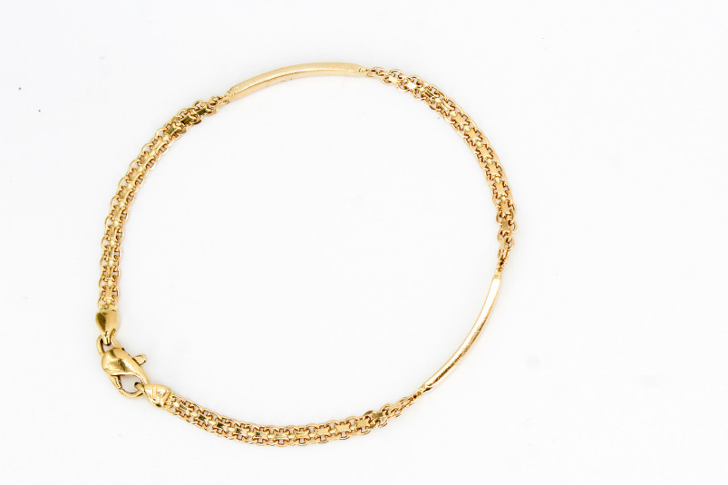 Esclava de oro de 18k. de segunda mano. Joyería de ocasión | ROYALHYSTERIA