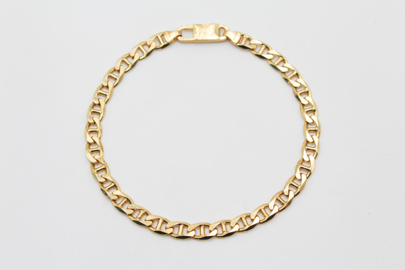 Pulsera de oro de 18k. de segunda mano. Joyería de ocasión | ROYALHYSTERIA