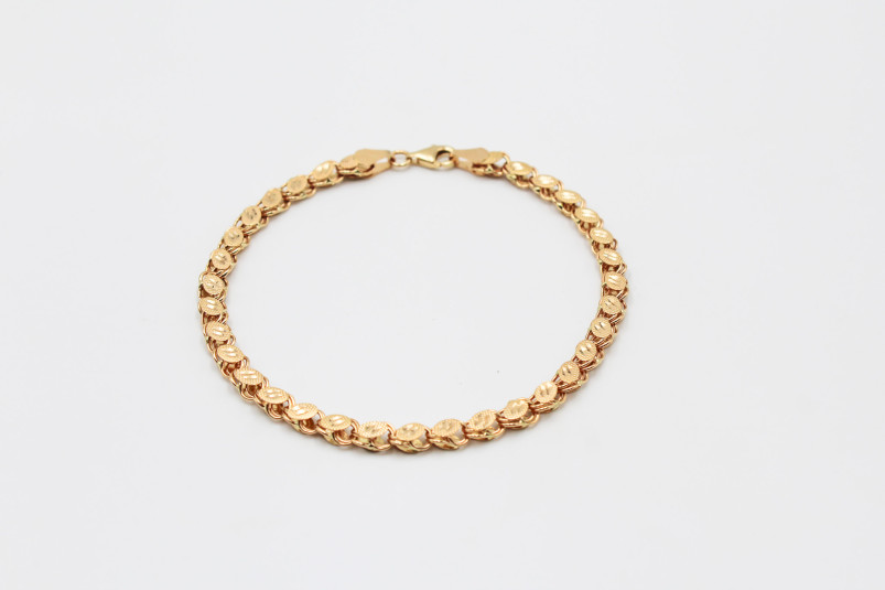 Pulsera de oro de 18k. de segunda mano. Joyería de ocasión | ROYALHYSTERIA