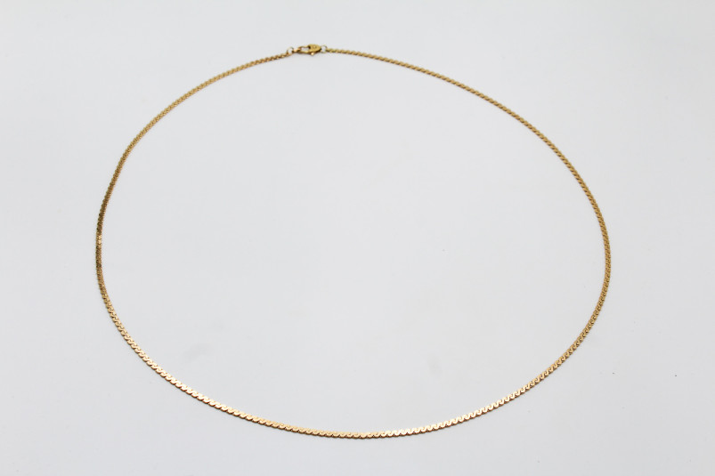 Cadena de oro de 18k. de segunda mano. Joyería de ocasión | ROYALHYSTERIA