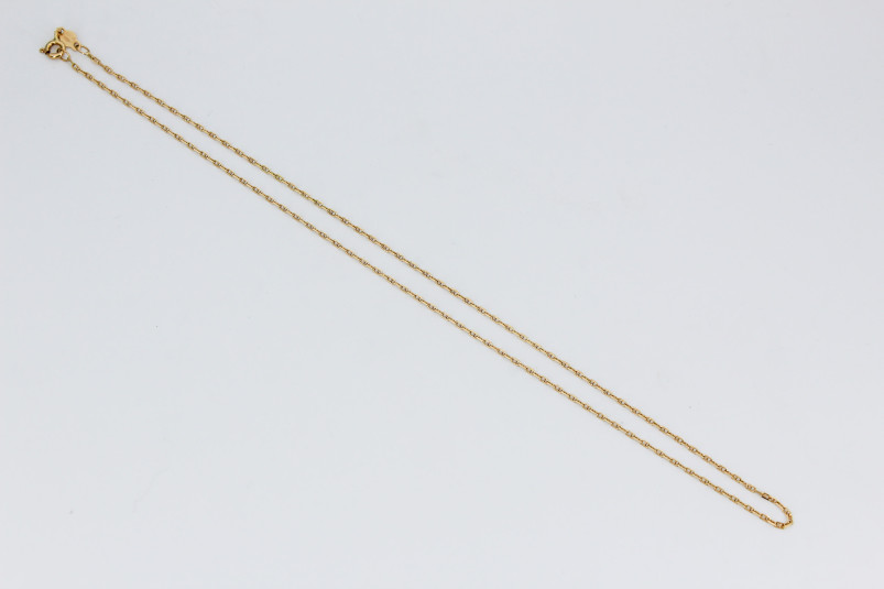 Cadena de oro de 18k. de segunda mano. Joyería de ocasión | ROYALHYSTERIA
