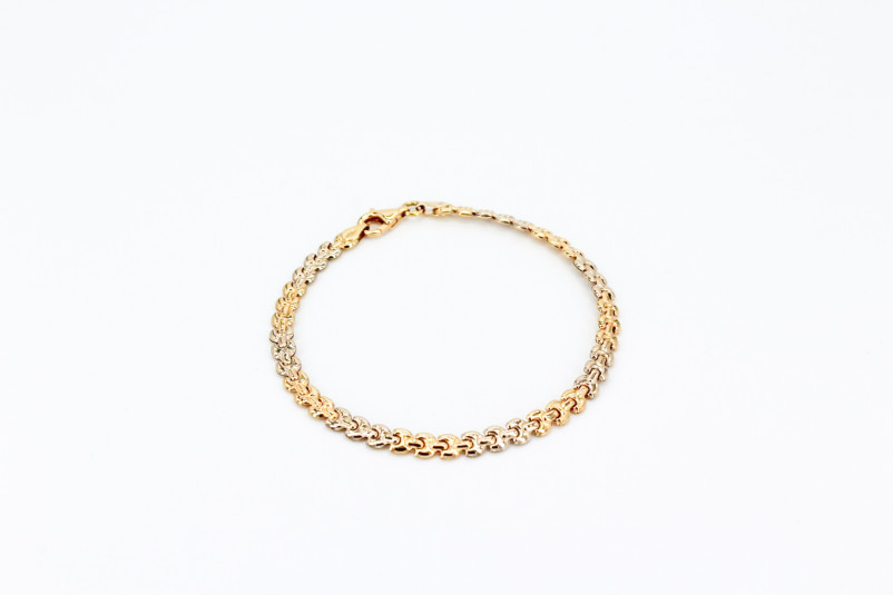 Pulsera de oro de 18k. de segunda mano. Joyería de ocasión | ROYALHYSTERIA
