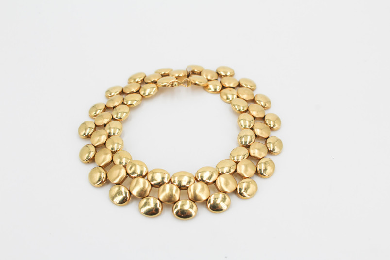 Pulsera de oro de 18k. de segunda mano. Joyería de ocasión | ROYALHYSTERIA