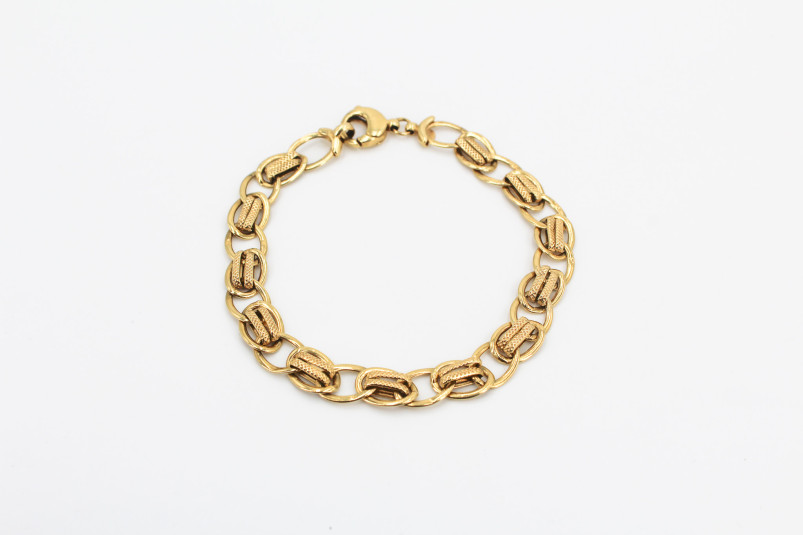 Pulsera de oro de 18k. de segunda mano. Joyería de ocasión | ROYALHYSTERIA