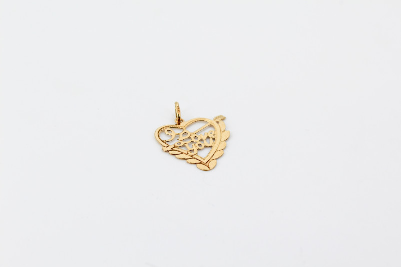 Colgante de oro de 18k. de segunda mano. Joyería de ocasión | ROYALHYSTERIA