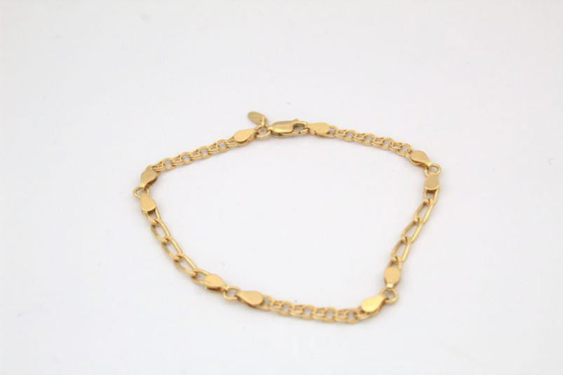 Pulsera de oro de 18k. de segunda mano. Joyería de ocasión | ROYALHYSTERIA