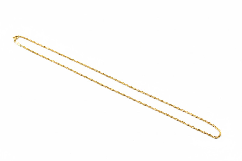 Cadena de oro de 18k. de segunda mano. Joyería de ocasión | ROYALHYSTERIA