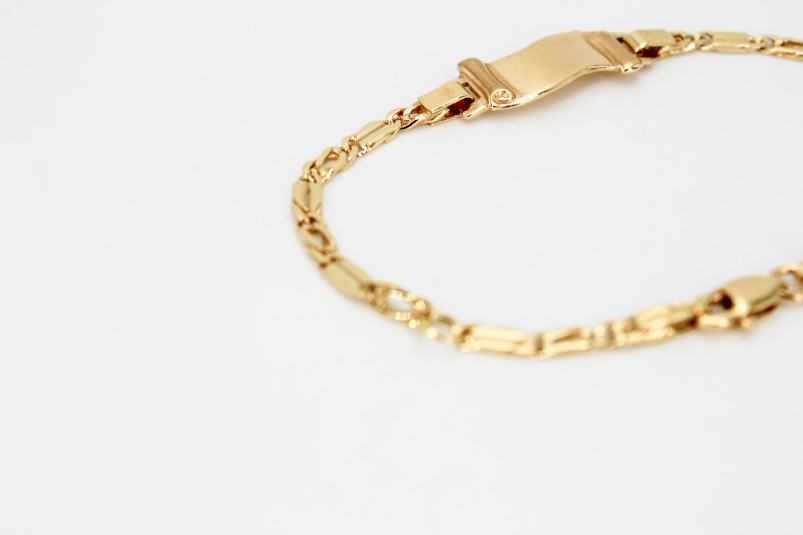 Esclava de oro de 18k. de segunda mano. Joyería de ocasión | ROYALHYSTERIA