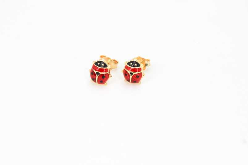 Pendiente de oro de 18k. de segunda mano. Joyería de ocasión | ROYALHYSTERIA
