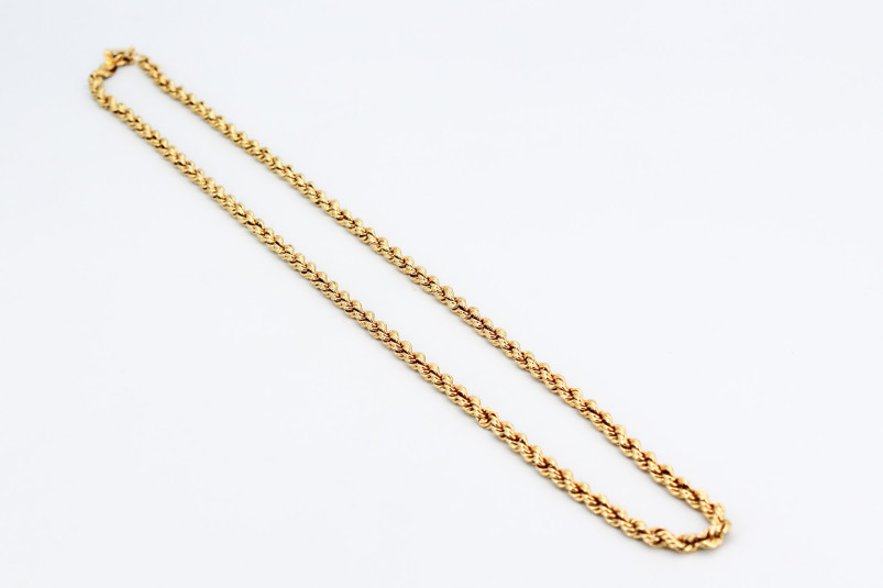 Cadena de oro de 18k. de segunda mano. Joyería de ocasión | ROYALHYSTERIA